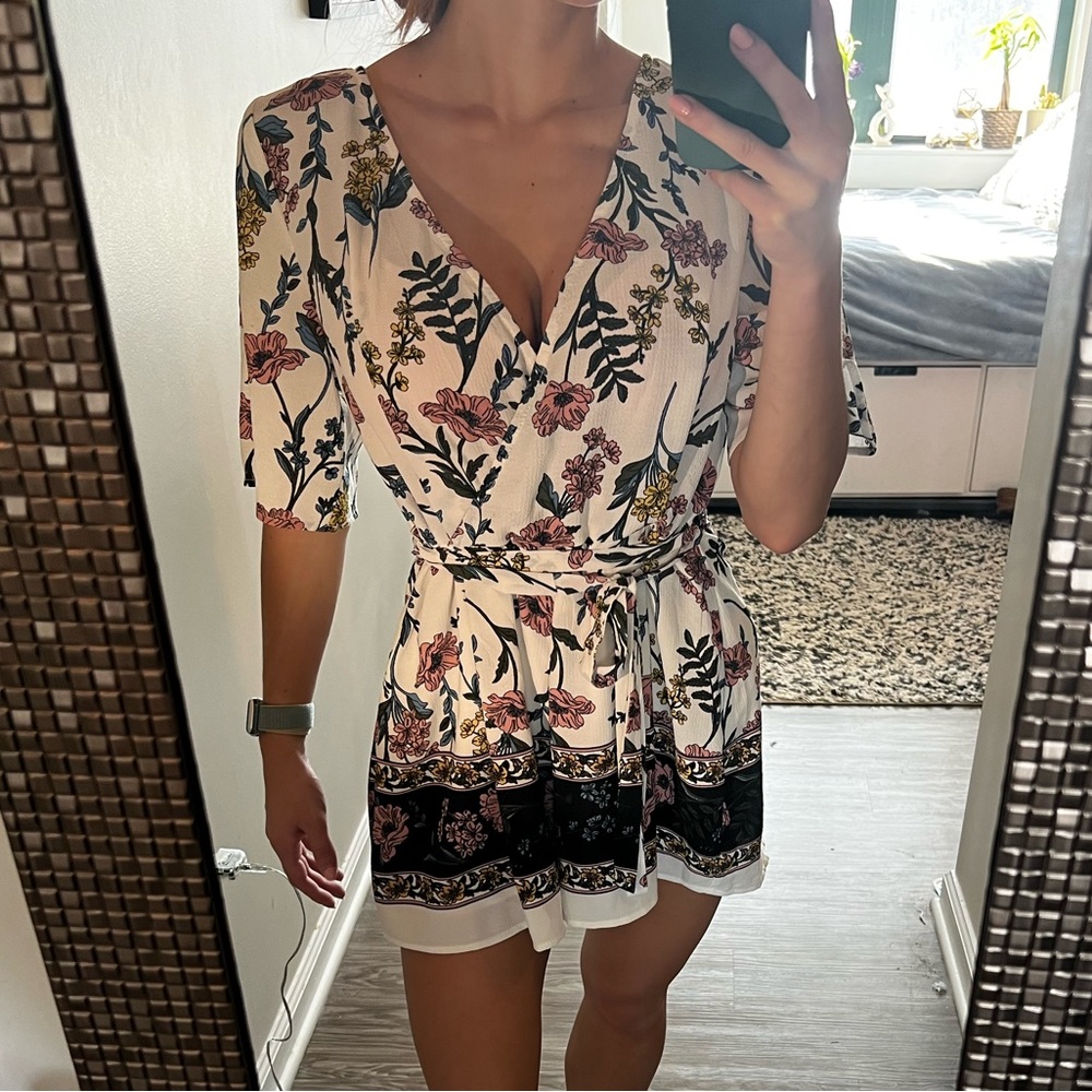 TRIXXI Floral Romper
